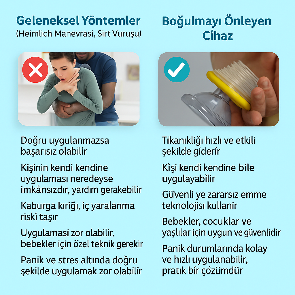 Airvia™ Boğulma Acil Durum Cihazı
