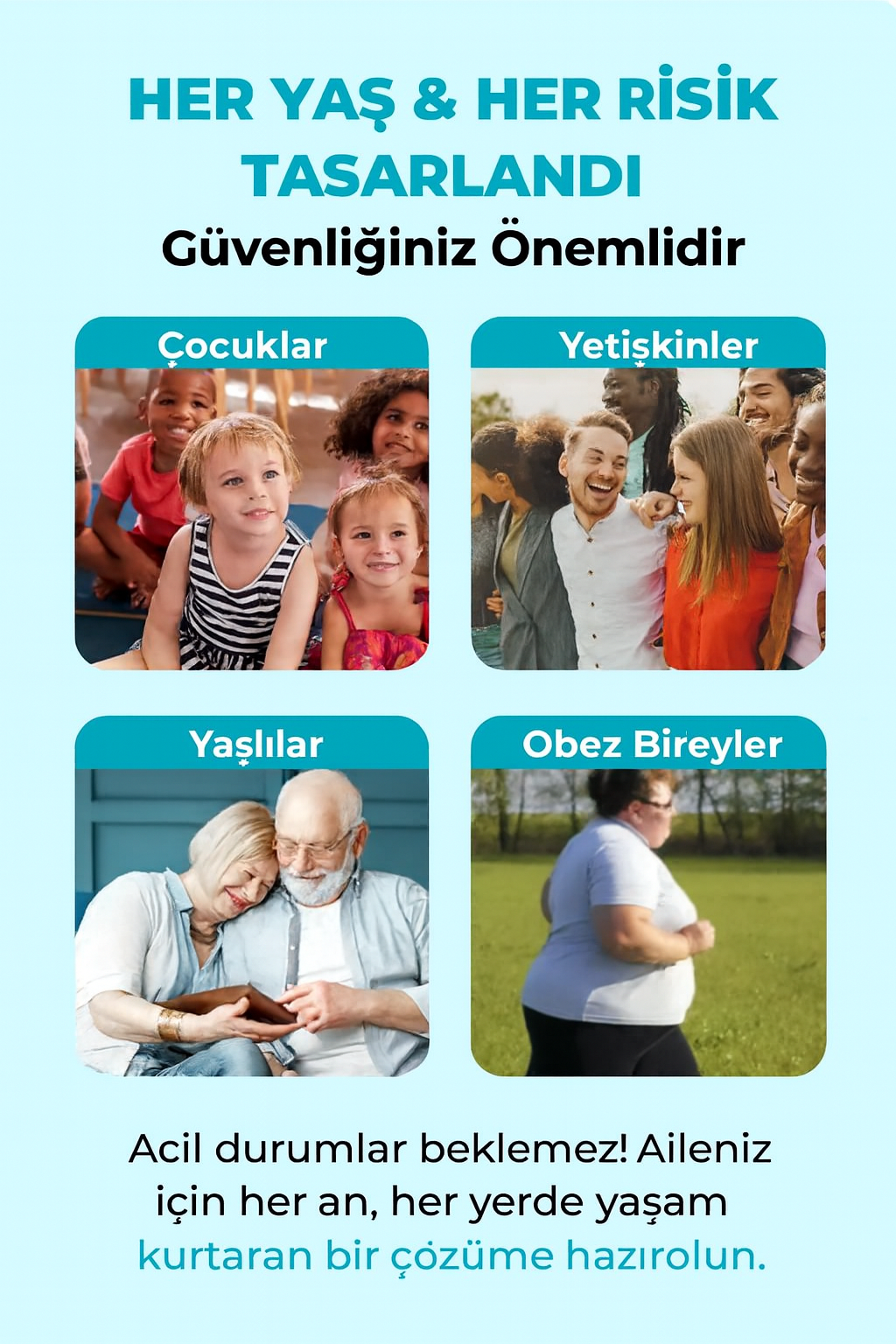 Airvia™ Boğulma Acil Durum Cihazı