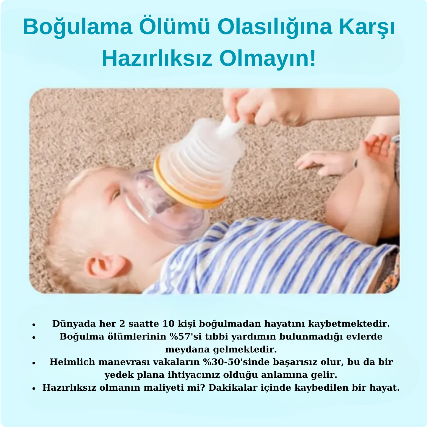 Airvia™ Boğulma Acil Durum Cihazı